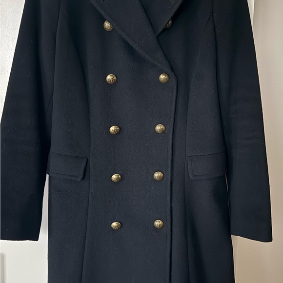 Ralph Lauren military jacket coat black size 8 - Picture 3 of 7